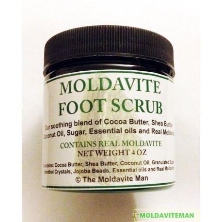 Moldavite Foot Scrub