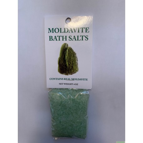 Moldavite Bath Salt