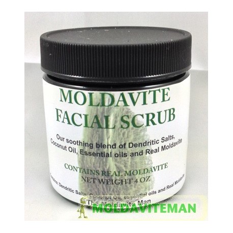 Moldavite Facial Scrub