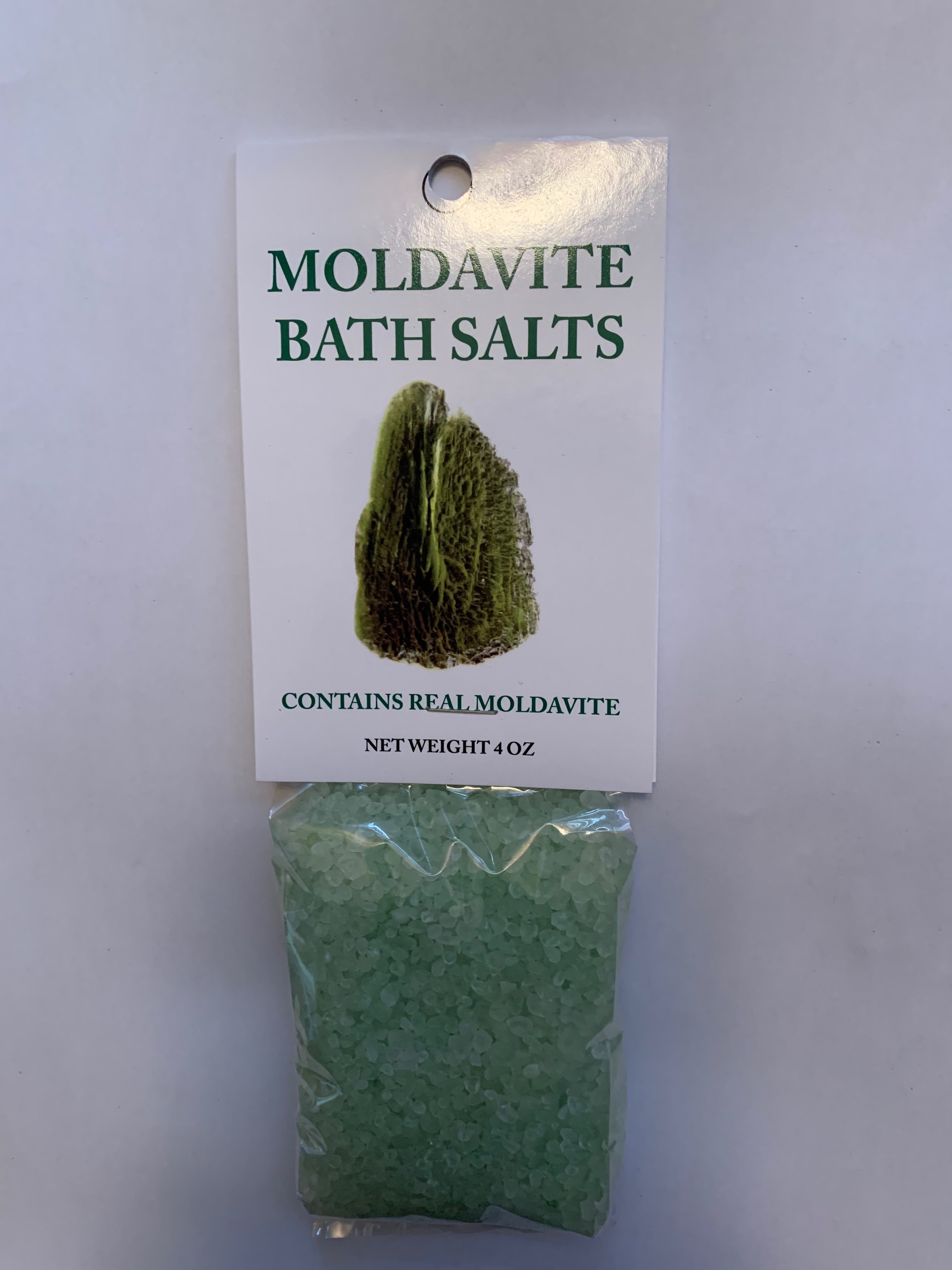 Moldavite Bath Salt